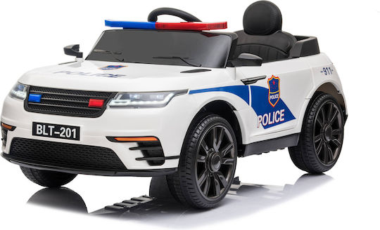 Range Rover - Police Edition Μονοθέσιο με Τηλεκοντρόλ Licensed 12 Volt Λευκό