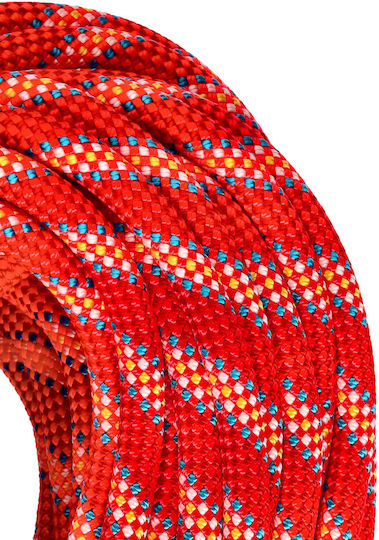 Beal Cobra II BC086C.60 Dynamic Climbing Rope with Length 60m Orange