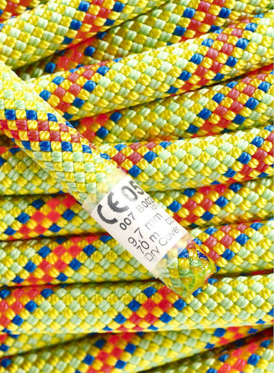 Beal Σχοινί Dynamic Cord de escaladă cu lungimea de 70m Verde