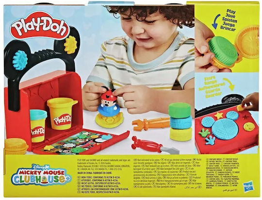 Hasbro Play-Doh Πλαστελίνη - Παιχνίδι On Go για 3+ Ετών