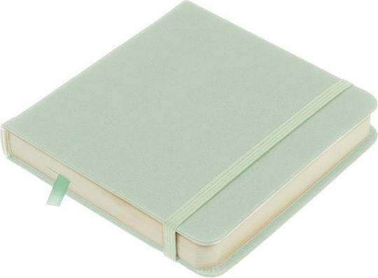 Sketchbook 12 X 12cm Mint 140gr 160 Pages Elastic Hard Cover Kangaro