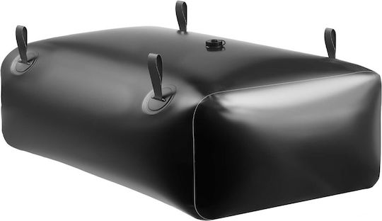 Vevor Сак За Съхранение На Вода Vevor 330l Преносим Сгъваем Сак За Съхранение На Вода Устойчив На Износване Сак За Вода Мек Pvc 1000d Водоустойчиви Резервоари За Използване В Спешни Случаи Градинско Поливане Rv Черен