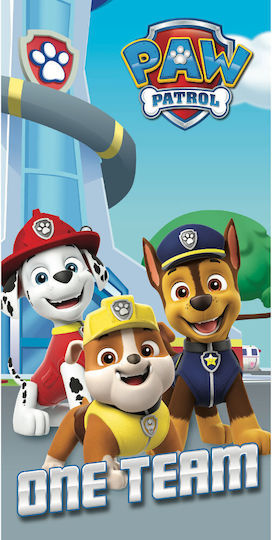Детска плажна кърпа Borea Paw Patrol 70x140см микрофибър