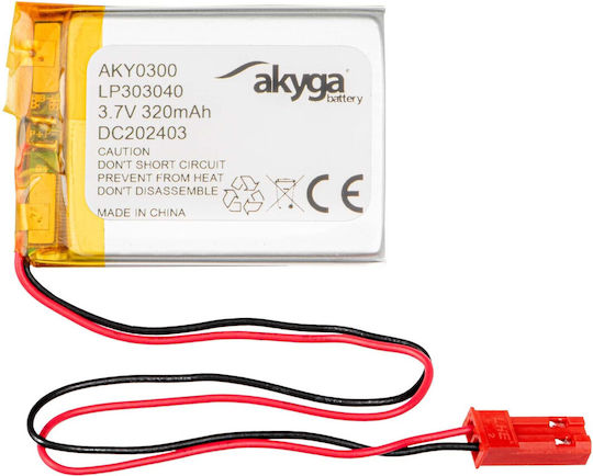 Akyga Батерия Li-Po 3.7V 320mAh 1S За RC Превозно Средство