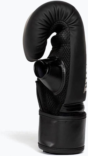 Everlast Elite Боксови Ръкавици от Синтетична Кожа за Чувал Черен