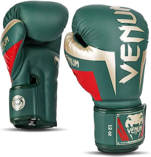 Venum Elite Mănuși de Box pentru Competiție Verzi
