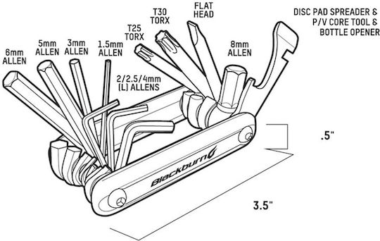Blackburn Bicycle Multi-Tool