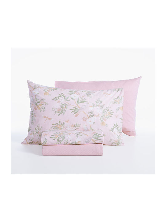 Nef-Nef Homeware Dreamel Bettlaken Super-Doppel mit Gummibettlaken 160x200+35cm Hellblau (4 Stück)
