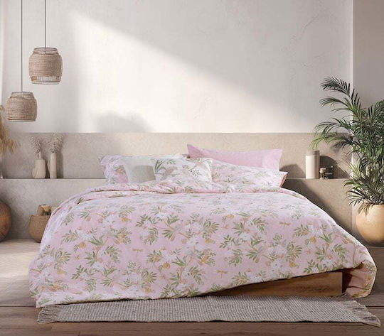 Nef-Nef Homeware Dreamel Σετ Διπλό 4τμχ 200x270εκ. Μπλε