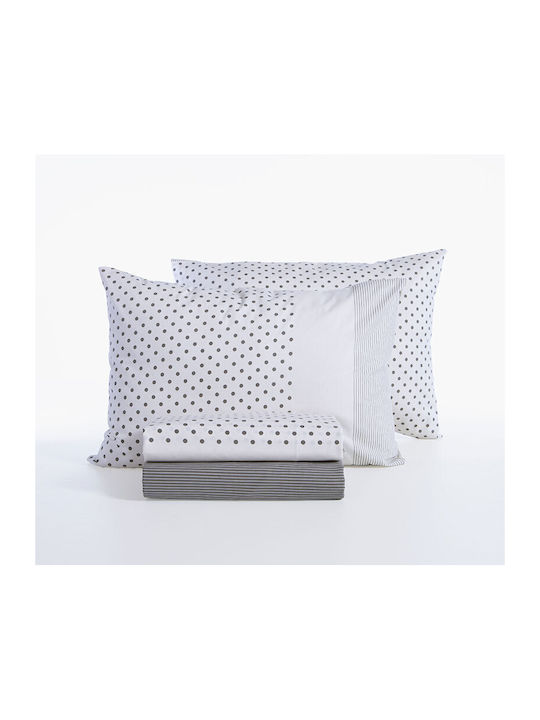 Nef-Nef Homeware Donter Подредба Чаршафи King Size с Еластична Лента 240x270+35см 4 (4бр)