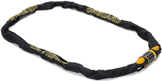 OnGuard Mastiff Combo Bicycle Cable Lock with Combination Black