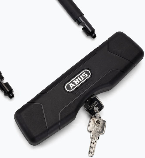 Abus 460/150 HB230 Κλειδαριά Ποδηλάτου Πέταλο με Συνδυασμό Μαύρη
