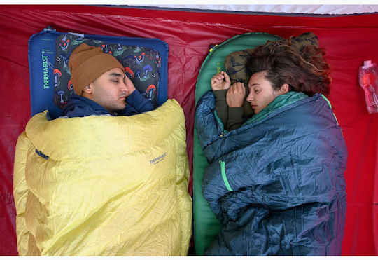 Thermarest Basecamp Самонадуваем Персон И Половина Къмпинг Матрак 196x76см Дебелина 5см Син