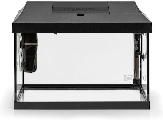 Aquael Set Leddy Aquarium Fish Tank Capacity 320lt Includes Lighting Filter 12.6x15x30cm Black