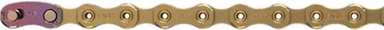 Sram Pc Xx1 Eagle Hollowpin Αλυσίδα Ποδηλάτου 12 / 10 / 11 Ταχυτήτων 126L Χρυσή