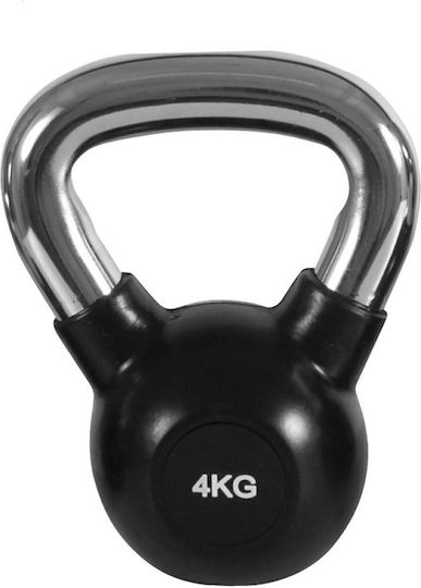 Power Force Kettlebell от PVC 4кг Черен