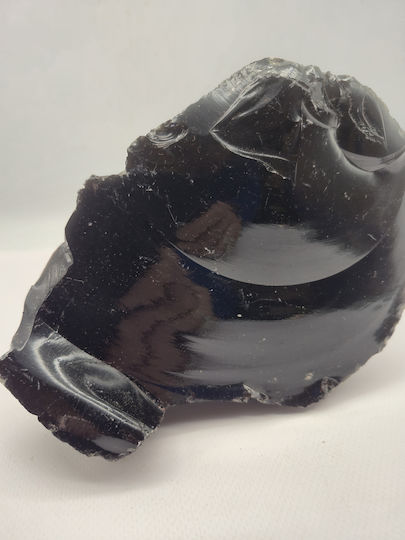 Unbearbeiteter Schwarzer Obsidian – Natürlicher Kristall Schutz & Raumdekoration 1242g