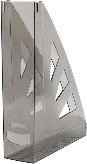 Office Products Θήκη Περιοδικών Αρχείου Πλαστική Γκρι