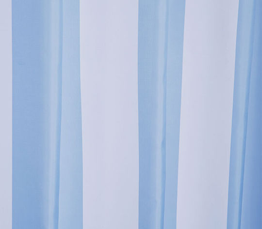 Nef-Nef Homeware Vertia Denim Тъканна Душ Завеса 180x200cm Син