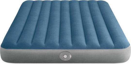 Intex Saltea Gonflabilă De Dormit Dublă Cu Pompă Integrată Prestige Downy 203x152x25cm