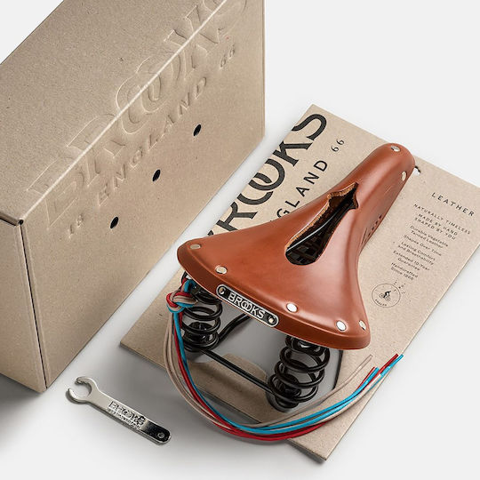 Brooks England Седло За Велосипед Кафяво 275 x 175 мм