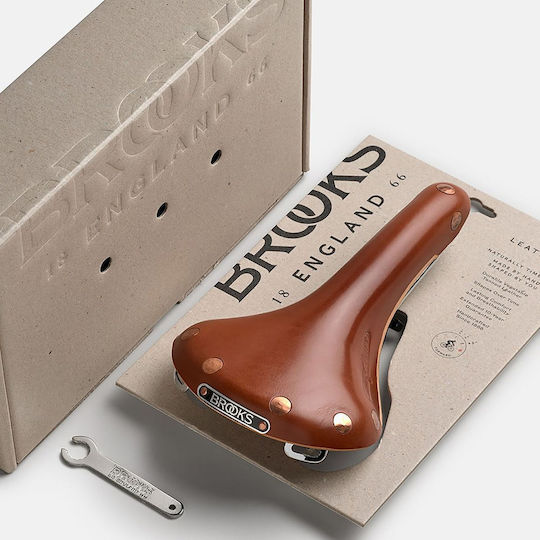 Brooks England Fahrradsattel Braun 272 x 150 mm