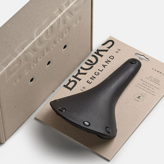 Brooks England Fahrradsattel Schwarze 283 x 164 mm