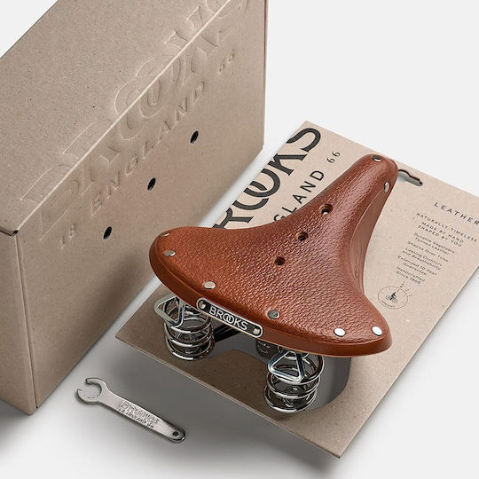 Brooks England Седло За Велосипед Кафяво 240 x 205 мм