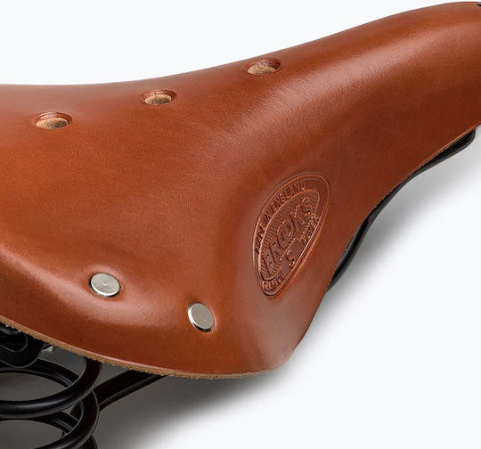 Brooks England Седло за велосипед Кафяво 242 x 175 мм