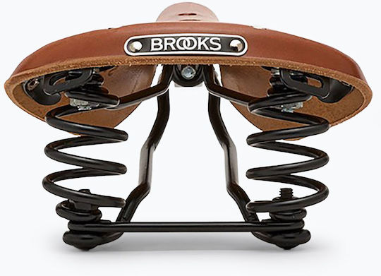 Brooks England Седло за велосипед Кафяво 242 x 175 мм