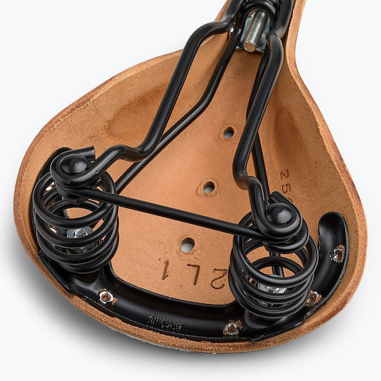 Brooks England Седло за велосипед Кафяво 242 x 175 мм