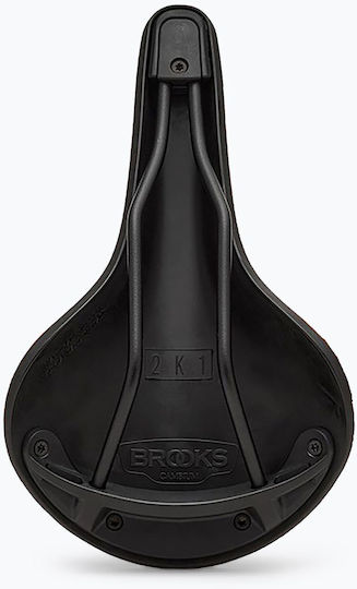 Brooks England Fahrradsattel Orange 283 x 164 mm