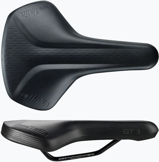 Selle Italia Gt-1 Flow Bicycle Saddle Fec Alloy Rail Black
