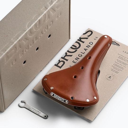 Brooks England B17 Медено Седло За Велосипед