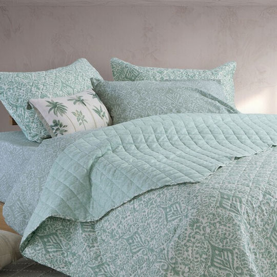 Nef-Nef Homeware Jetrix Super Double Green 230x240cm