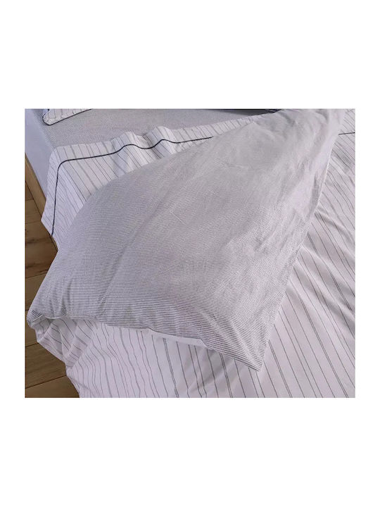 Nef-Nef Homeware Cotton Duvet Cover Set 240x230cm Double With 2 Pillowcases Optimal Optimal
