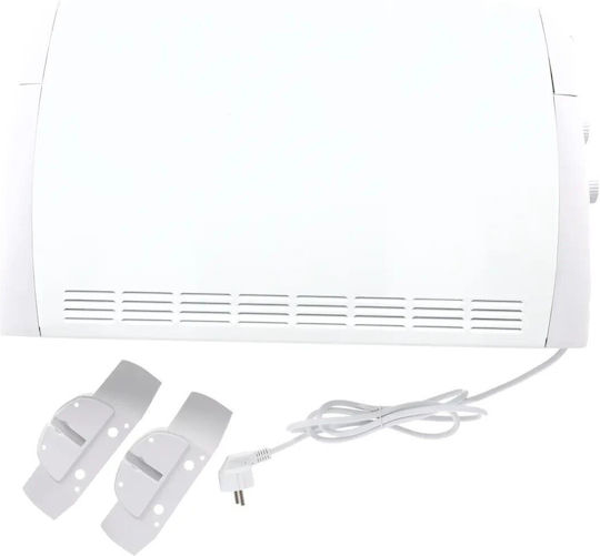 Dedra Θερμοπομπός Δαπέδου 2000W Λευκός