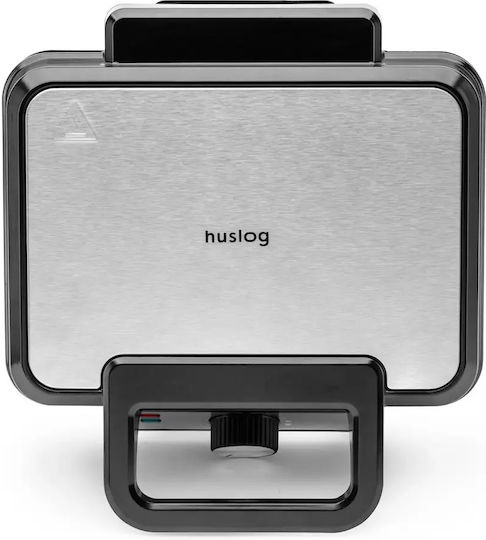 Huslog Βαφλιέρα για Ορθογώνιες Βάφλες 2 Θέσεων 1200W