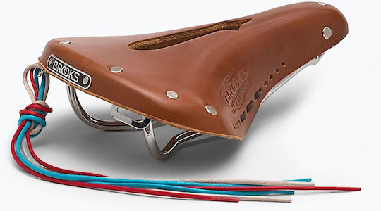 Brooks England B17 Carved Късо Медено Седло За Велосипед