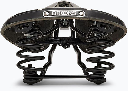 Brooks England Flyer Carved Черно Седло За Велосипед