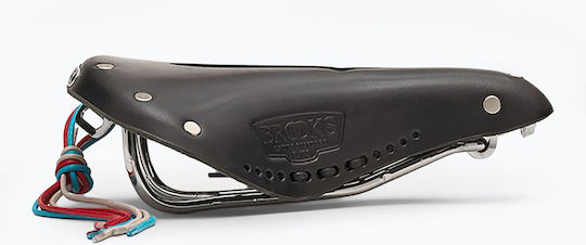 Brooks England B17 Carved Късо Черно Седло За Велосипед