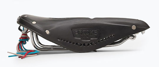 Brooks England B17 Schmal Geprägter Schwarzer Fahrradsattel