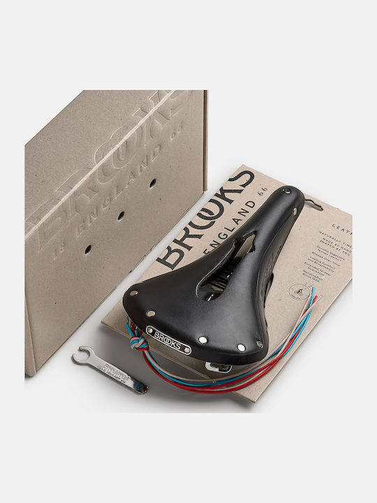Brooks England B17 Carved Черно Седло За Велосипед
