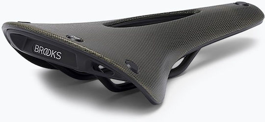 Brooks England C17 Gehobelter Schlammgrüner Fahrradsattel
