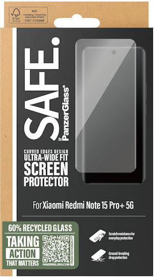 Ultra Wide Fit Gehärtetes Glas Redmi Note 15 Pro+ / Poco M8 Pro PG01689