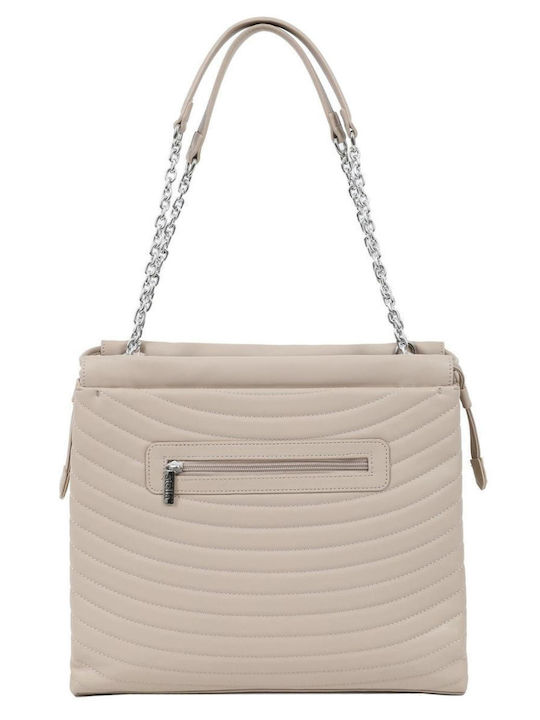 Women's Shoulder Bag Beige