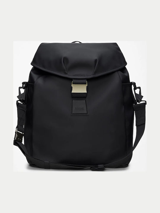 Rains Valera Bucket Damen Handtasche Rucksack Schwarz