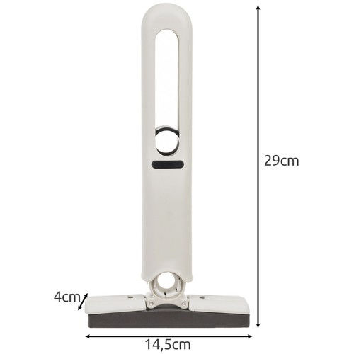 Zola Mop Multifuncțional Portabil Mini 2 Accesorii Funcție Stoarcere Absorbant Mâner Ergonomic 29 X 14.5 X 4 Cm