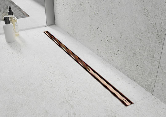 Mexen Stainless Steel Shower Siphon Rose Gold