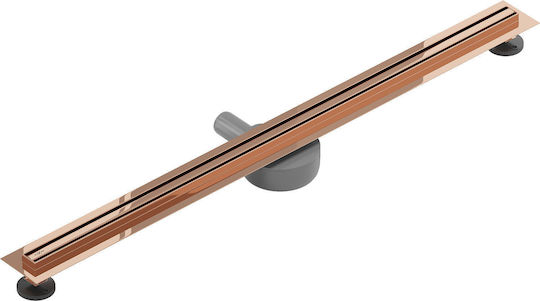 Mexen Stainless Steel Shower Siphon Rose Gold